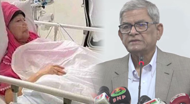 বিদেশ নেওয়ার মত অবস্থায় নেই খালেদা জিয়া: ফখরুল